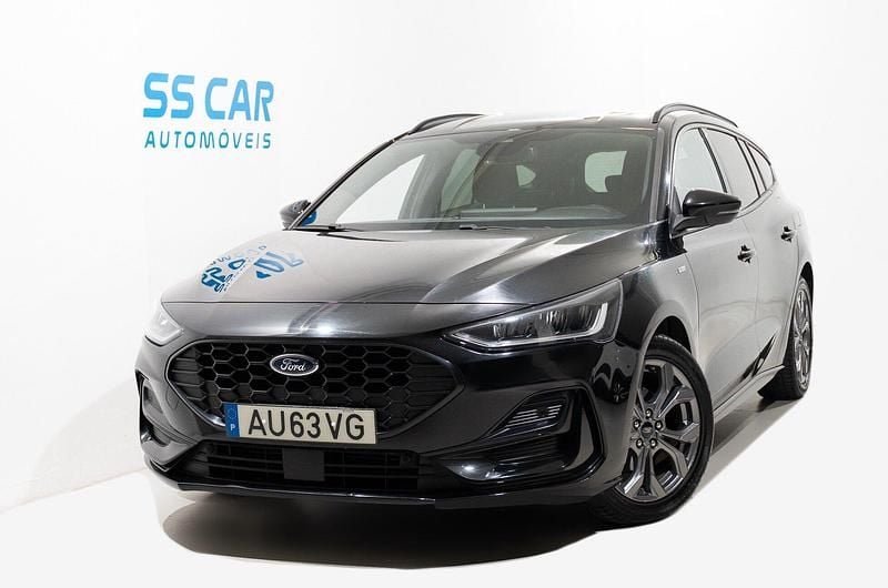 Preto Usado 2022 Ford Focus ST-Line Carrinha | € 16.690 (Bom preço) - Imagem 1/4