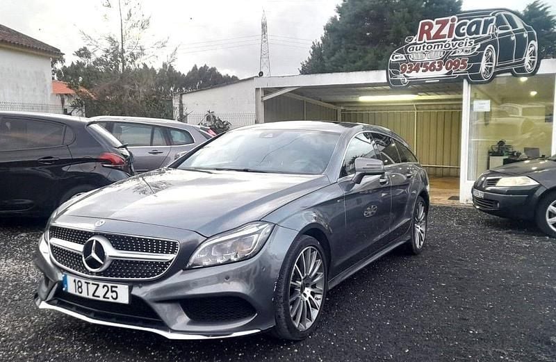 Cinza Usado 2016 Mercedes CLS250 AMG Carrinha | € 24.950 - Imagem 1/4