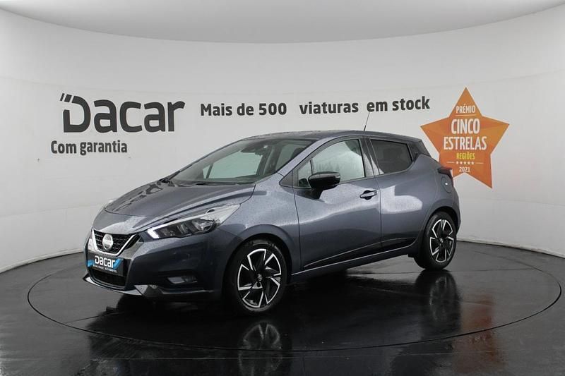 Usado Nissan Micra Acenta 92 HP (67 kW) 2022 Cinzento Citadino