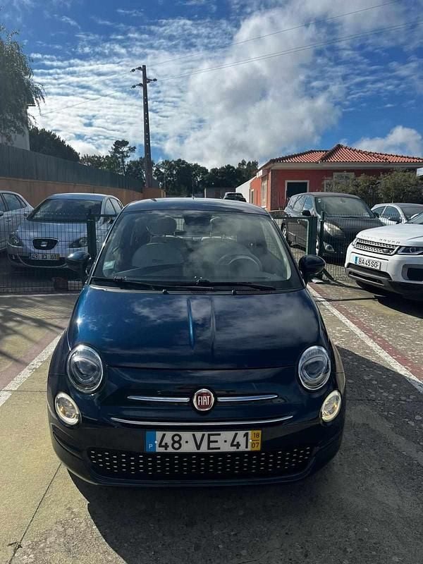 Azul Usado 2018 Fiat 500 Cabrios | € 12.900 (Preço justo) - Imagem 1/4