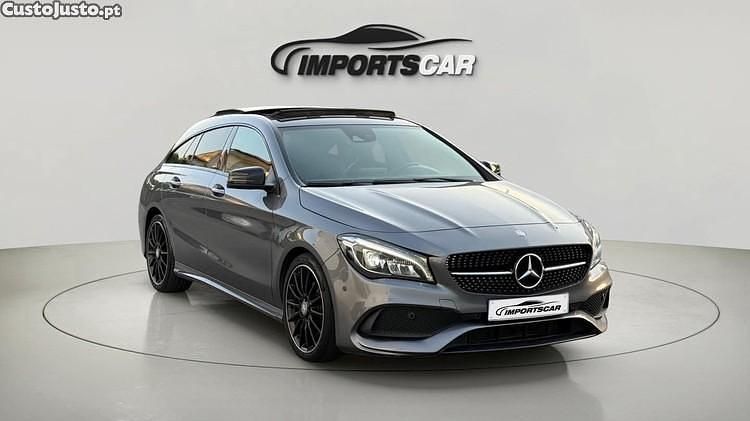 Cinza Usado 2016 Mercedes CLA200 AMG line Carrinha | € 21.999 (Preço justo) - Imagem 1/1