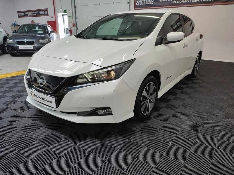 Branco Usado 2018 Nissan Leaf Citadino | € 18.900 - Imagem 1/4