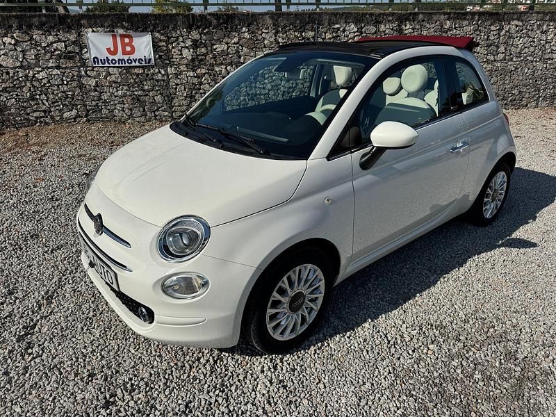 Branco Usado 2018 Fiat 500C Lounge Cabrios | € 11.950 (Preço justo) - Imagem 1/4