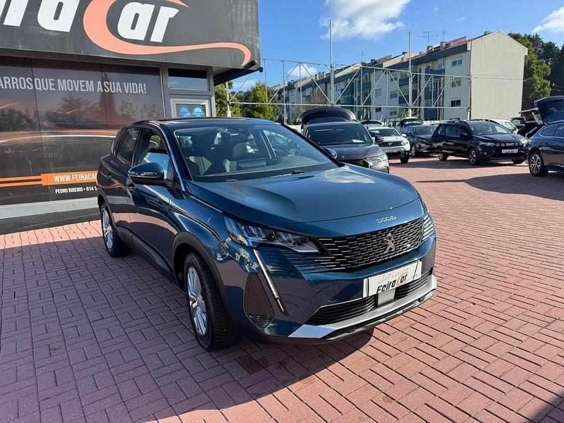 Azul Usado 2021 Peugeot 3008 Active | € 18.890 (Preço justo) - Imagem 1/4