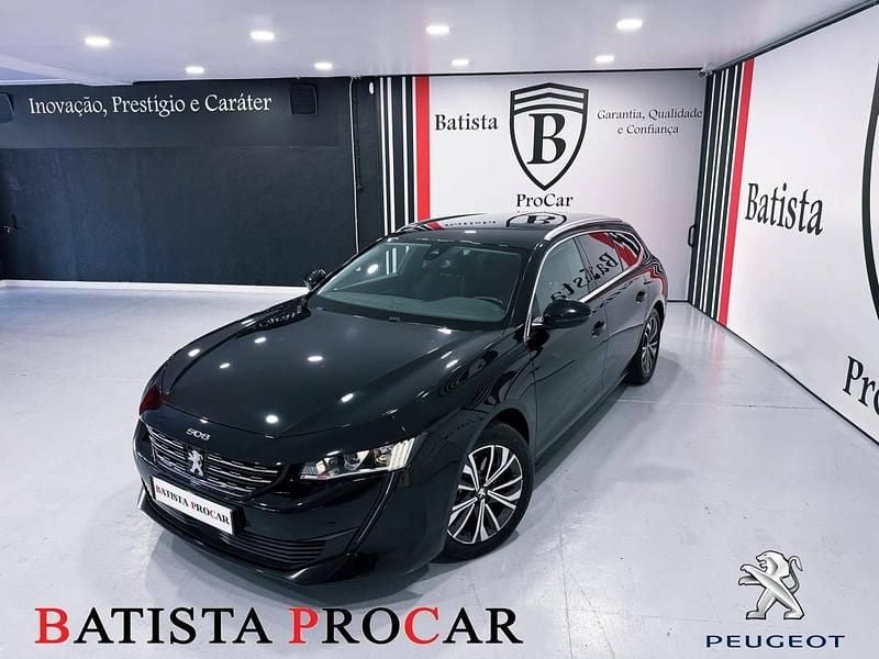 Preto Usado 2021 Peugeot 508 SW Carrinha | € 18.990 (Bom preço) - Imagem 1/4