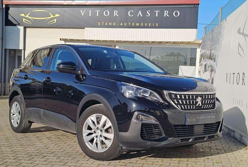Preto Usado 2019 Peugeot 3008 Active SUV | € 15.890 (Bom preço) - Imagem 1/4