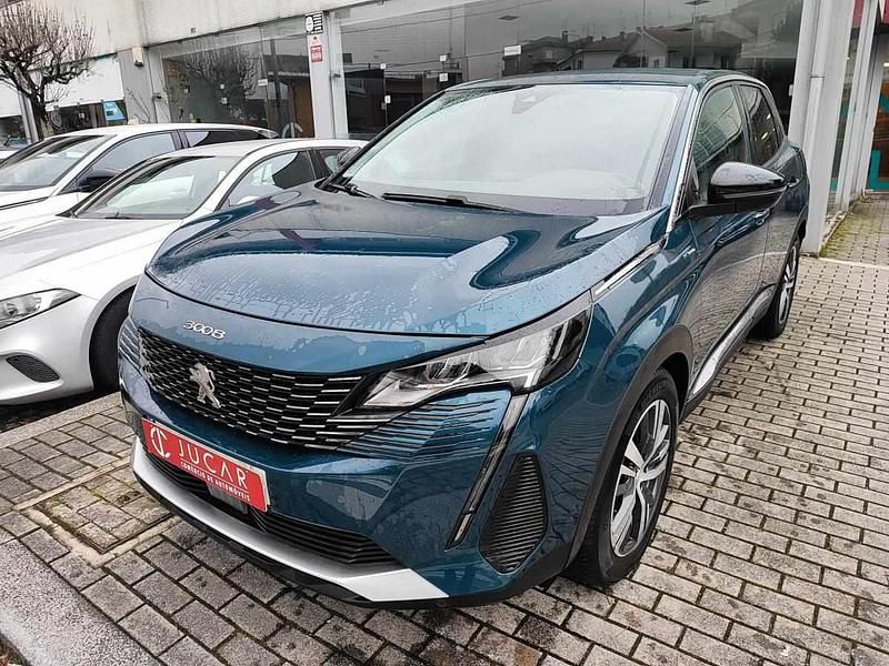 Azul Usado 2022 Peugeot 3008 Allure SUV | € 23.900 (Bom preço) - Imagem 1/4