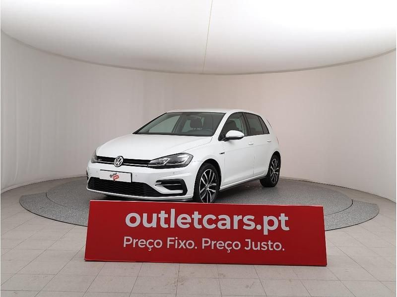 Branco Usado 2018 VW Golf VII R-line | € 17.550 (Bom preço) - Imagem 1/4