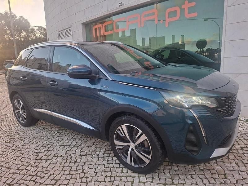 Azul Usado 2021 Peugeot 3008 Allure SUV | € 19.900 (Super Preço) - Imagem 1/4