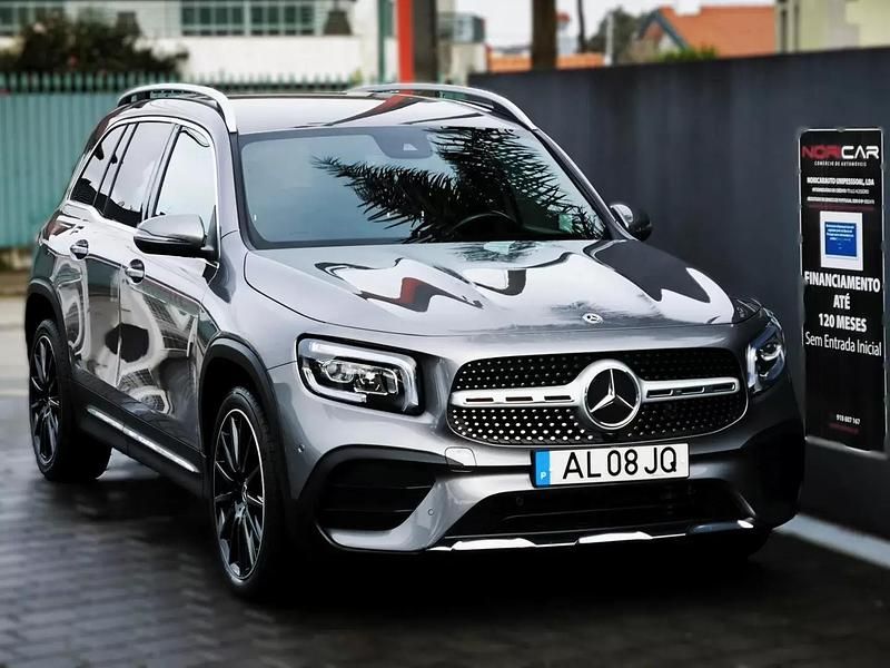 Usado Mercedes GLB200 AMG line 150 HP (110 kW) 2021 Cinza SUV