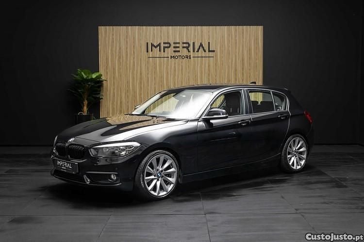 Preto Usado 2018 BMW 116 Advantage Citadino | € 16.950 (Preço justo) - Imagem 1/1