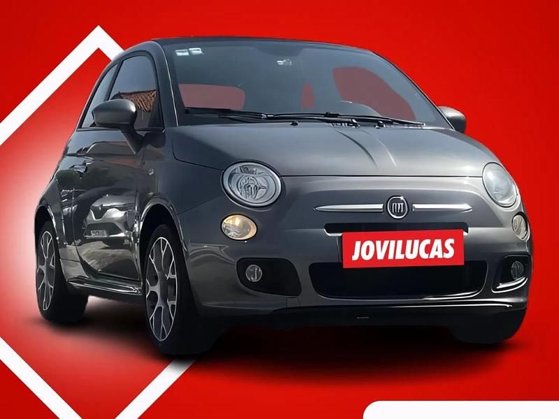 Cinzento Usado 2013 Fiat 500 Lounge Citadino | € 8.450 (Preço elevado) - Imagem 1/4