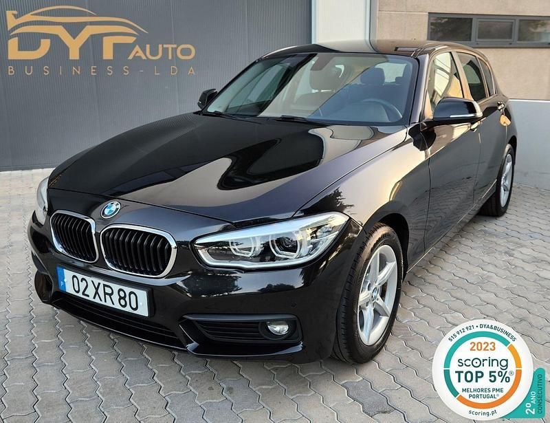 Preto Usado 2019 BMW 116 Advantage Citadino | € 19.490 (Preço justo) - Imagem 1/4