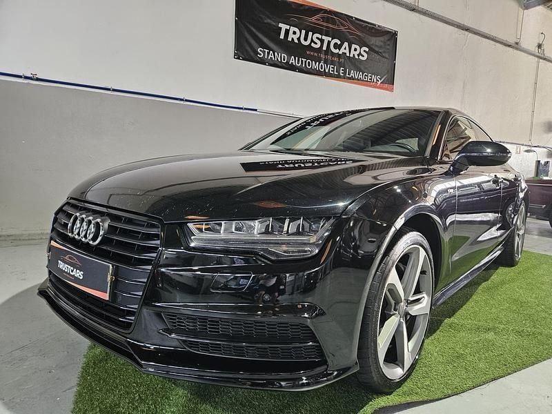 Preto Usado 2014 Audi A7 S-Line | € 21.999 - Imagem 1/4