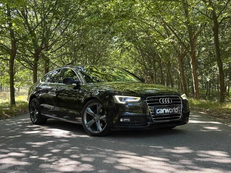 Preto Usado 2015 Audi A5 Sportback | € 21.750 (Preço justo) - Imagem 1/4