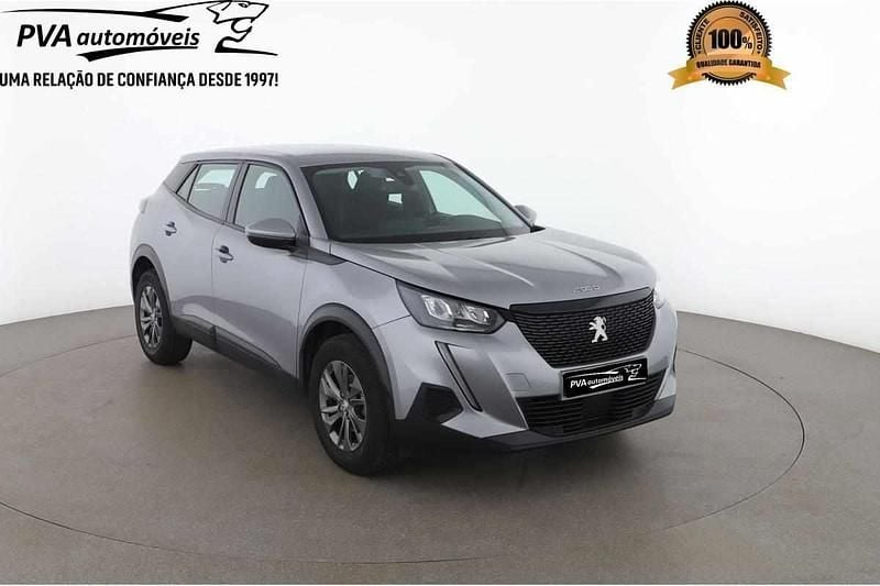 Cinzento Usado 2021 Peugeot 2008 SUV | € 16.490 (Bom preço) - Imagem 1/4