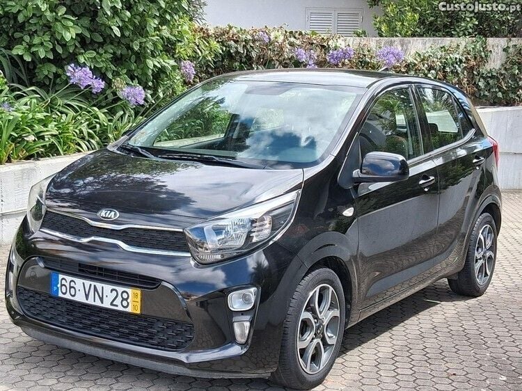 Preto Usado 2018 Kia Picanto EX Citadino | € 9.900 (Super Preço) - Imagem 1/1