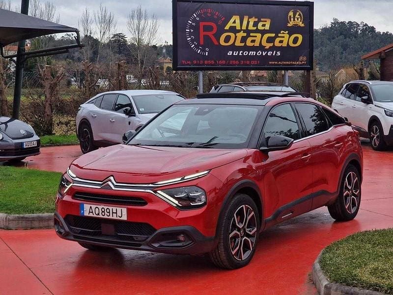 Vermelho Usado 2022 Citroën e-C4 | € 18.600 (Preço justo) - Imagem 1/4