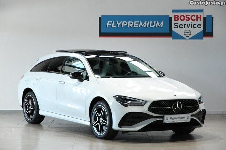 Branco Usado 2023 Mercedes CLA250e Shooting Brake AMG line Carrinha | € 48.490 - Imagem 1/1