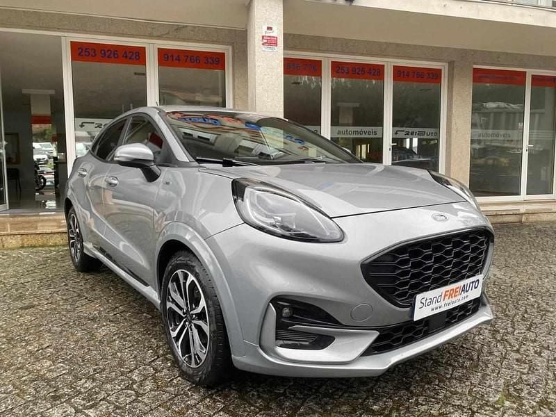 Usado Ford Puma ST-Line 125 HP (91 kW) 2023 Cinzento SUV