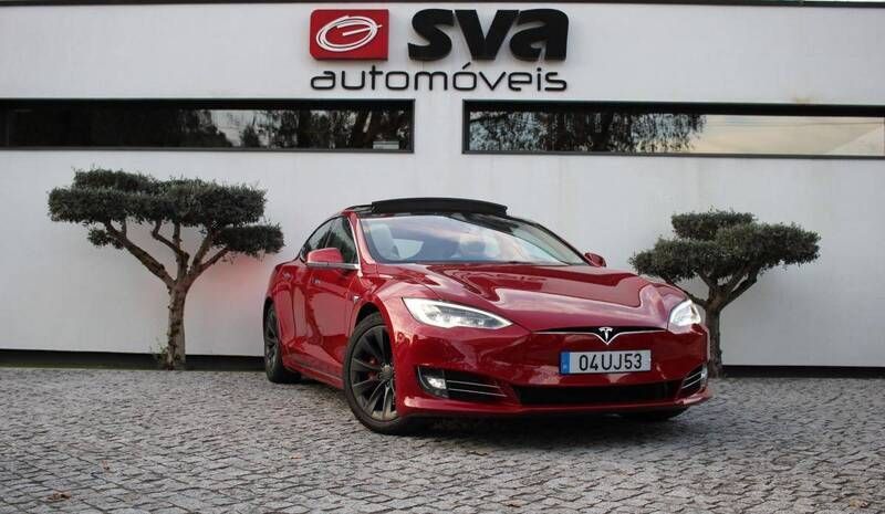 Vermelho Usado 2018 Tesla Model S Sedan | € 34.900 (Preço justo) - Imagem 1/4