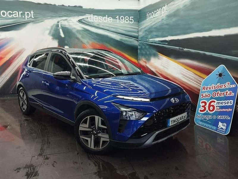 Azul Usado 2023 Hyundai Bayon SUV | € 17.699 (Preço justo) - Imagem 1/4