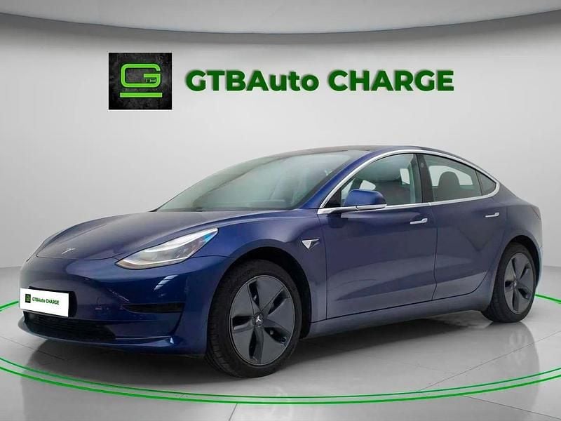 Azul Usado 2019 Tesla Model 3 Standard Range Sedan | € 24.300 (Preço elevado) - Imagem 1/4