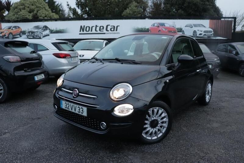 Preto Usado 2018 Fiat 500C Cabrios | € 10.745 (Preço justo) - Imagem 1/4