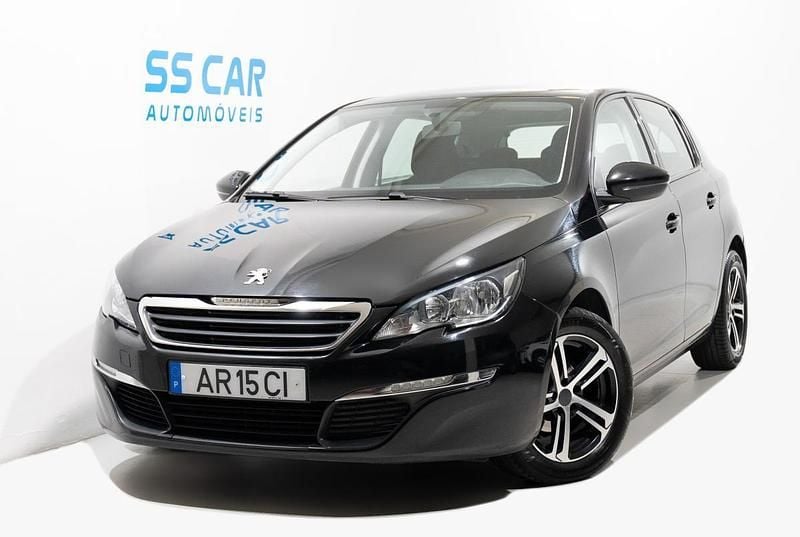 Preto Usado 2014 Peugeot 308 Style | € 8.490 (Preço justo) - Imagem 1/4
