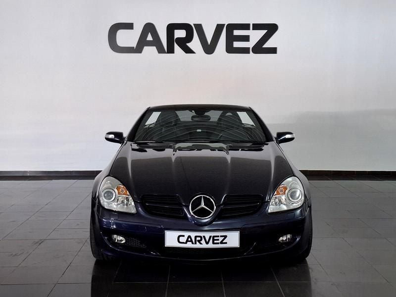 Usado Mercedes SLK200 163 HP (119 kW) 2005 Azul Cabrios