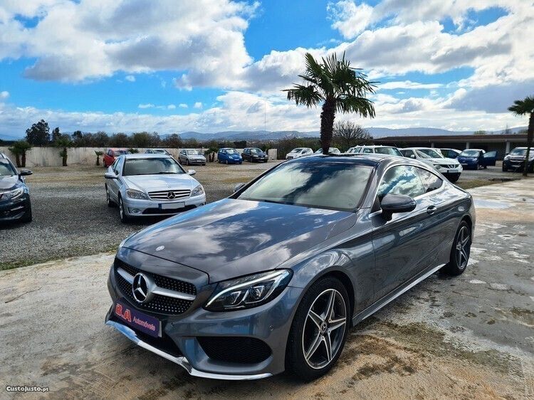 Cinza Usado 2017 Mercedes C220 AMG Coupé | € 29.900 (Preço justo) - Imagem 1/1