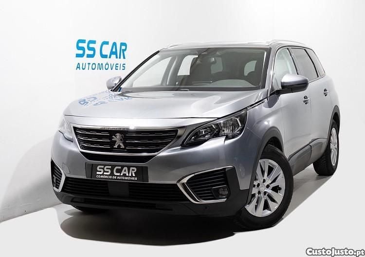 Cinza Usado 2018 Peugeot 5008 Allure SUV | € 15.490 (Preço justo) - Imagem 1/1