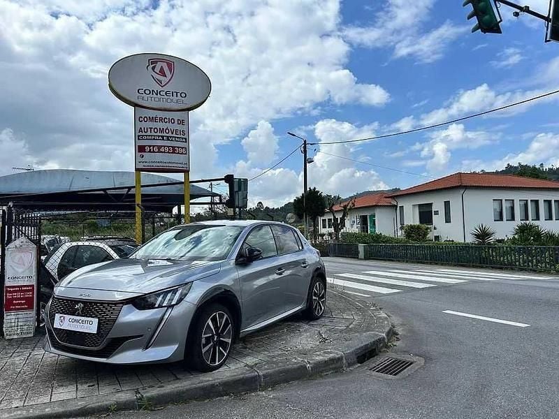 Cinzento Usado 2020 Peugeot e-208 Citadino | € 17.250 (Preço elevado) - Imagem 1/4
