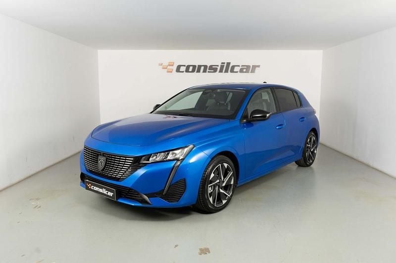 Azul Usado 2023 Peugeot 308 Allure Citadino | € 18.480 (Bom preço) - Imagem 1/4