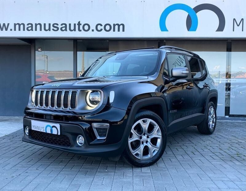 Preto Usado 2019 Jeep Renegade Limited SUV | € 15.750 (Preço justo) - Imagem 1/4