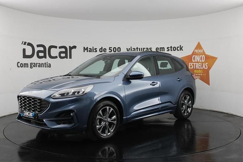 Azul Usado 2022 Ford Kuga ST-Line SUV | € 19.099 (Bom preço) - Imagem 1/4