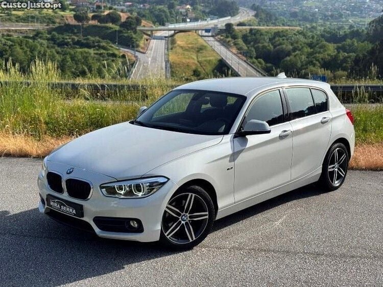 Branco Usado 2015 BMW 116 Sport Line Citadino | € 16.250 (Preço justo) - Imagem 1/1