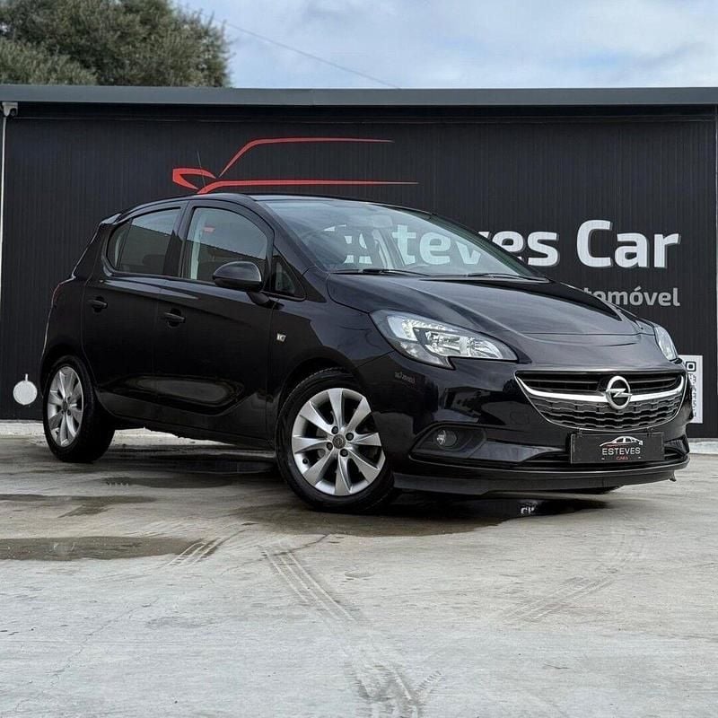 Preto Usado 2017 Opel Corsa Cosmo Citadino | € 7.950 (Preço justo) - Imagem 1/4