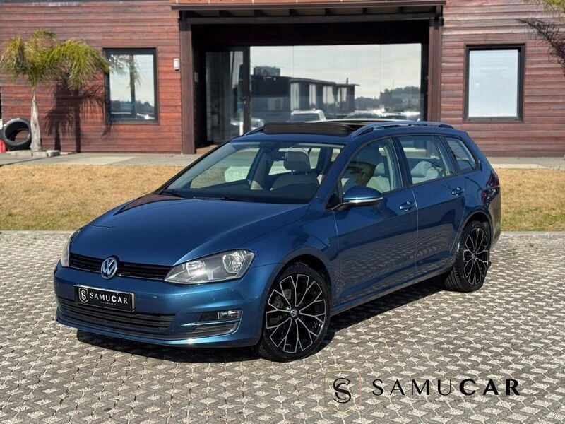 Azul Usado 2014 VW Golf VII Edition Carrinha | € 12.990 (Preço elevado) - Imagem 1/4
