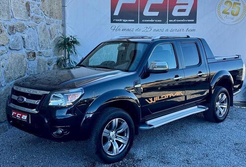 Preto Usado 2009 Ford Ranger Wildtrack Pickup | € 22.990 - Imagem 1/4