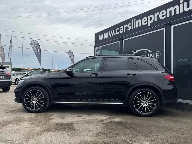 Usado Mercedes GLC250 AMG line 204 HP (150 kW) 2018 Preto SUV