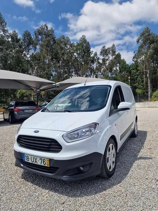 Branco Usado 2018 Ford Transit Carrinha | € 11.500 (Preço justo) - Imagem 1/4
