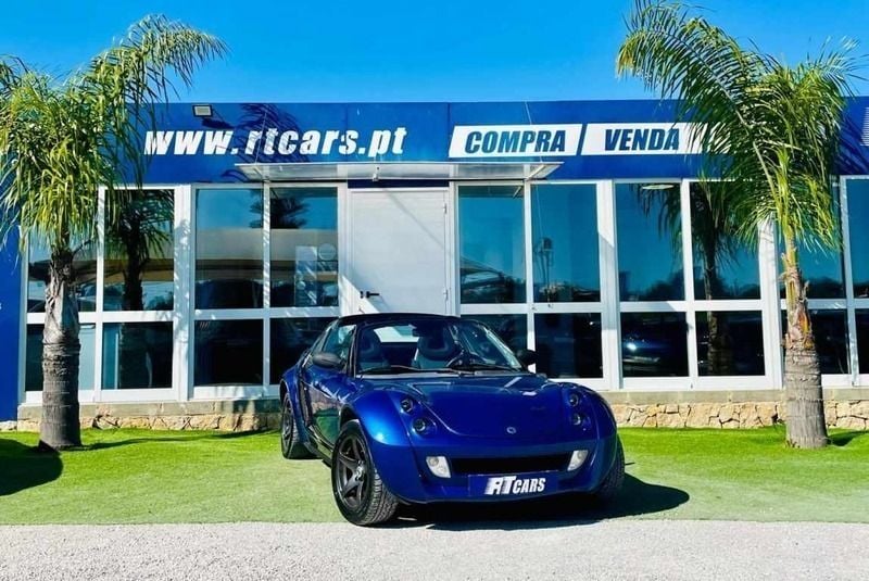 Azul Usado 2006 Smart Roadster Cabrios | € 6.980 (Preço justo) - Imagem 1/4