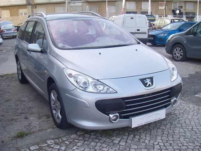 Cinzento Usado 2008 Peugeot 307 Carrinha | € 5.450 (Preço justo) - Imagem 1/4
