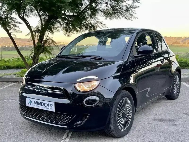 Preto Usado 2021 Fiat 500e Icon Citadino | € 20.480 (Caro) - Imagem 1/4