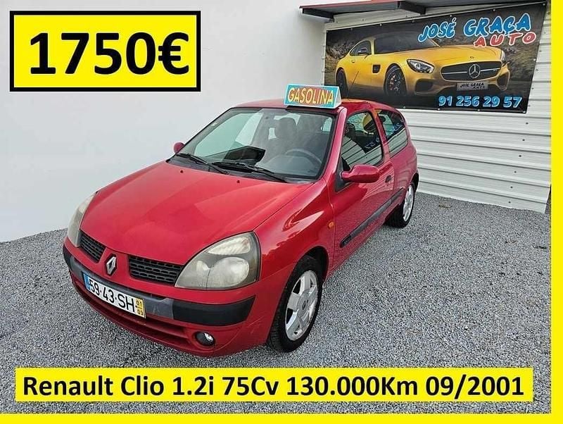 Vermelho Usado 2001 Renault Clio II | € 1.750 (Bom preço) - Imagem 1/4