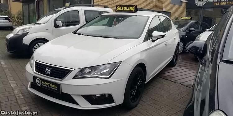 Branco Usado 2018 Seat Leon Citadino | € 13.990 (Bom preço) - Imagem 1/1