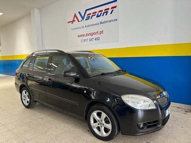 Preto Usado 2009 Skoda Fabia Carrinha | € 4.750 (Bom preço) - Imagem 1/4
