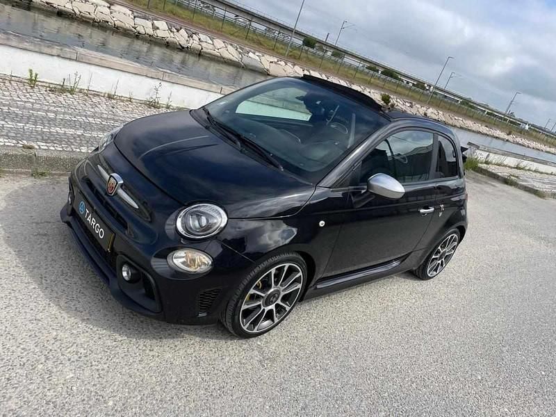 Preto Usado 2017 Abarth 595C Cabrios | € 18.500 - Imagem 1/4