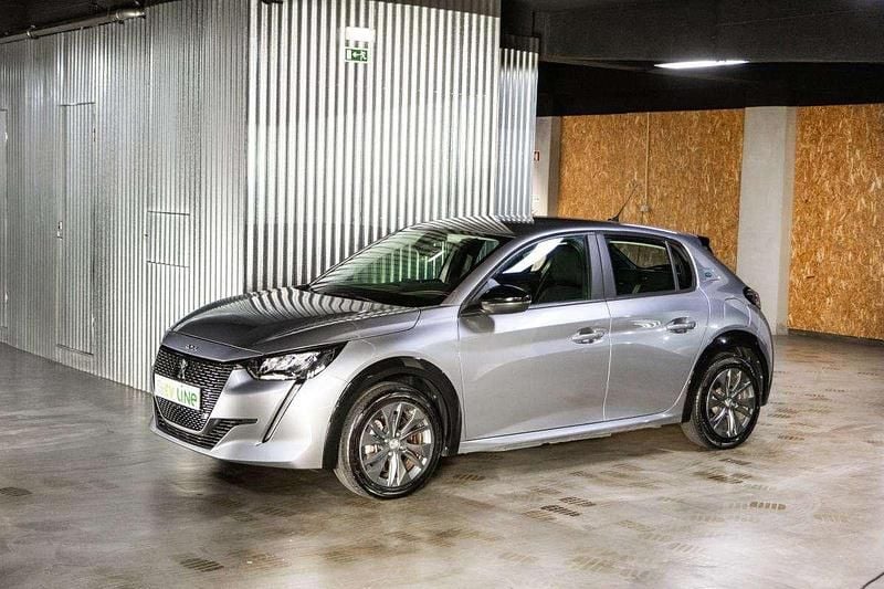 Cinza Usado 2022 Peugeot e-208 Active Citadino | € 17.500 (Preço justo) - Imagem 1/4